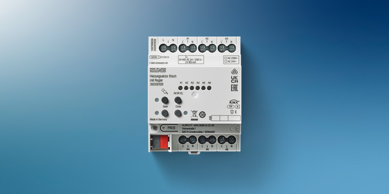 KNX Heizungsaktor 6-fach bei Elektro & Steuerungstechnik Stichlmeyr in Pasenbach/Vierkirchen