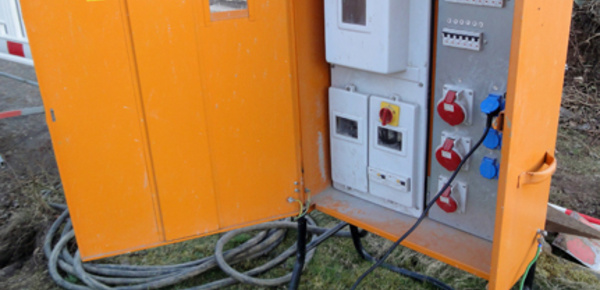 Baustrom bei Elektro & Steuerungstechnik Stichlmeyr in Pasenbach/Vierkirchen